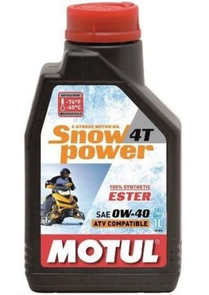 MOTUL SNOWPOWER 4T 0W-40 - 1 ЛИТЪР