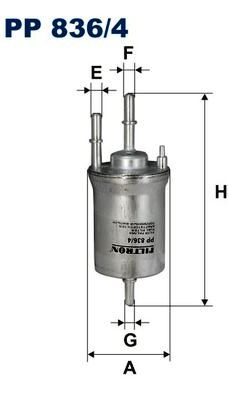 FILTRON PP836/4 - ГОРИВЕН ФИЛТЪР