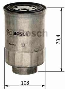 BOSCH 1 457 434 450 - ГОРИВЕН ФИЛТЪР