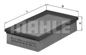 KNECHT LX 105 - ВЪЗДУШЕН ФИЛТЪР