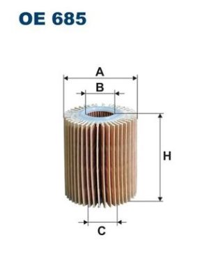FILTRON OE685 - МАСЛЕН ФИЛТЪР