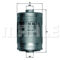 KNECHT KL 36 - ГОРИВЕН ФИЛТЪР