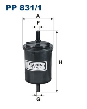 FILTRON PP831/1 - ГОРИВЕН ФИЛТЪР