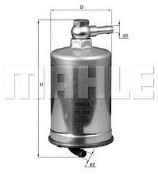 KNECHT KL 599 - ГОРИВЕН ФИЛТЪР