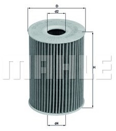 KNECHT OX 415D - МАСЛЕН ФИЛТЪР