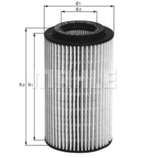 KNECHT OX 153D2 - МАСЛЕН ФИЛТЪР
