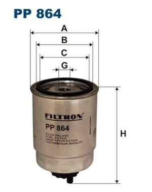 FILTRON PP864 - ГОРИВЕН ФИЛТЪР