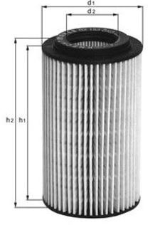 KNECHT OX 153D1 - МАСЛЕН ФИЛТЪР