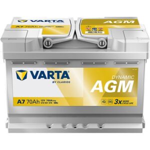 VARTA DYNAMIC AGM 70AH 760A R+