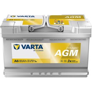 VARTA DYNAMIC AGM 80AH 800A R+