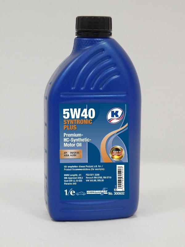KUTTENKEULER SYNTRONIC PLUS 5W-40-1