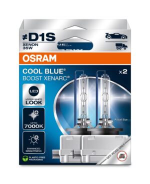 OSRAM D1S 35W XENARC COOL BLUE BOOST КОМПЛЕКТ