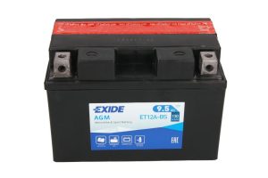 EXIDE BIKE YT12A-BS 9.50AH 130A L+