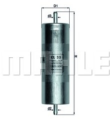 KNECHT KL 35 - ГОРИВЕН ФИЛТЪР
