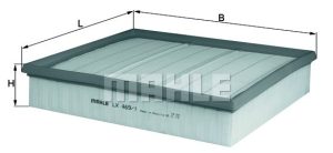 KNECHT LX 469/1 - ВЪЗДУШЕН ФИЛТЪР