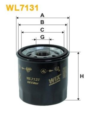 WIX WL7131 - МАСЛЕН ФИЛТЪР