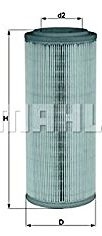 KNECHT LX 2682 - ВЪЗДУШЕН ФИЛТЪР