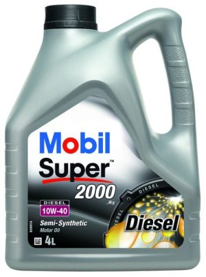 MOBIL SUPER 2000 X1 DIESEL 10W-40 - 4 ЛИТРА