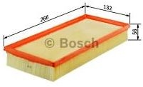 BOSCH F 026 400 382 - ВЪЗДУШЕН ФИЛТЪР