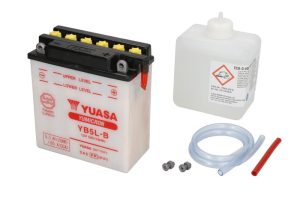 YUASA 5AH 60A 12V R+
