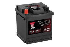 YUASA YBX3000 SMF 42AH 390A 12V L+