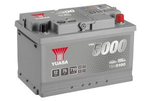 YUASA YBX5000 SMF 75AH 710A 12V R+