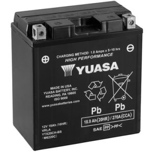 YUASA AGM 18.9AH 270A 12V L+