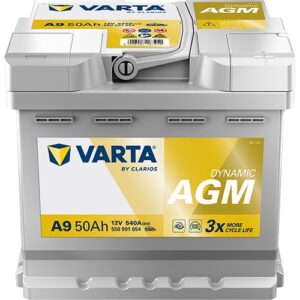 VARTA DYNAMIC AGM 50AH 540A R+